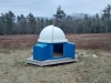 Completed installation of the Skyshed Pod.